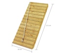 Akubi Stelzenhaus Benjamin mit Holzrampe