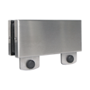 Vorschaubild Griffwerk Pivot PT70- Edelstahl matt Mittelbeschlag oben inkl. Anschlag - für 2-flügelige Glasanlage- 8-12mm