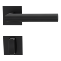 Griffwerk VAYA 128 LUCIA fast2fix Fast2Fix GK3 Rosetten eckig WC rot/weiß Graphitschwarz