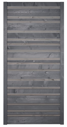 BM Serie TYP 223 Grundelement, 90 x 180cm, Fichte Basaltgrau/Hellgrau