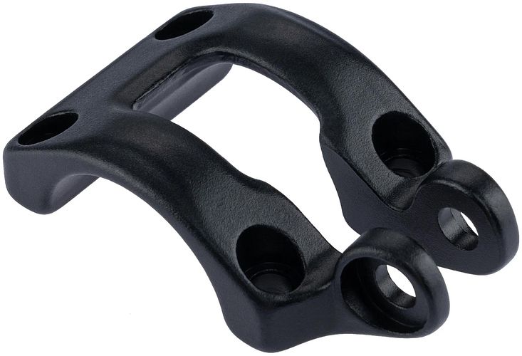 ErgoTec Vorbau-Frontkappe für Sepia Ø 31,8 mm schwarz