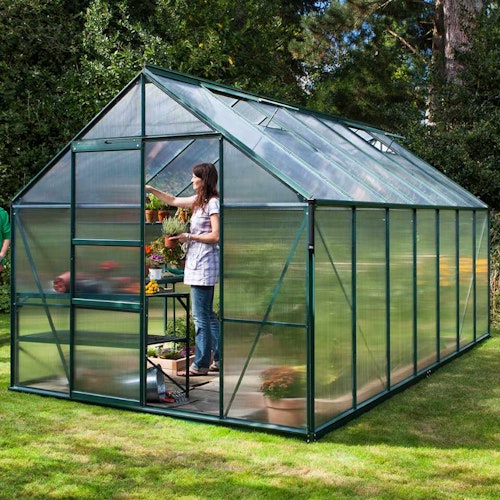 Vitavia Gewächshaus Merkur 11500 inkl. 2 Dachfenstern - 11,5 m²