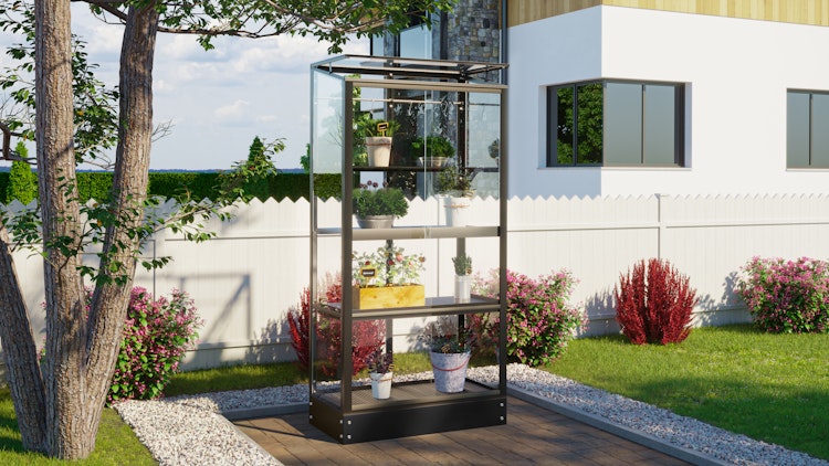 Vitavia Zusatzregal für Balkongewächshaus Stad 