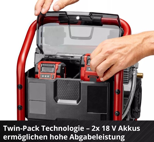 Einhell PROFESSIONAL Akku-Kompressor SILENZZO 36/210 4020380