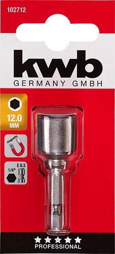 kwb Steckschl. 12mm, Magnet, E6.3 102712