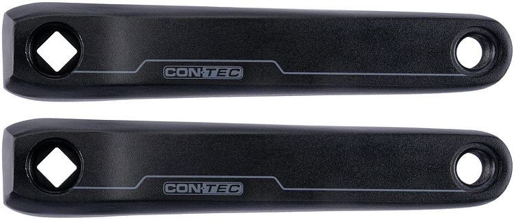 CONTEC Kurbelsatz Crank schwarz