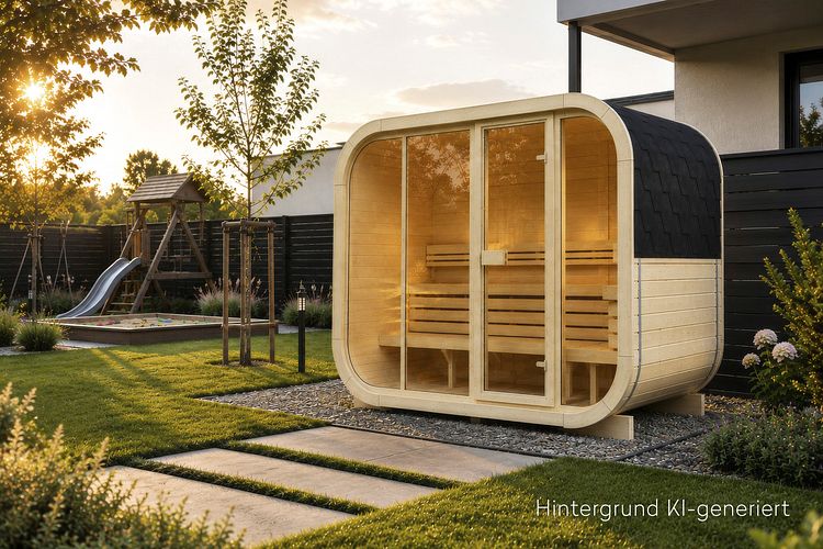 Wolff Finnhaus Sauna Asta 2715 - 42 mm