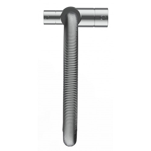 3 Wege Wasserhahn Küchenarmatur, FL, mit 360° schwenkbarem Auslauf, abnehmbare 2 strahl Handbrause, Verchromt