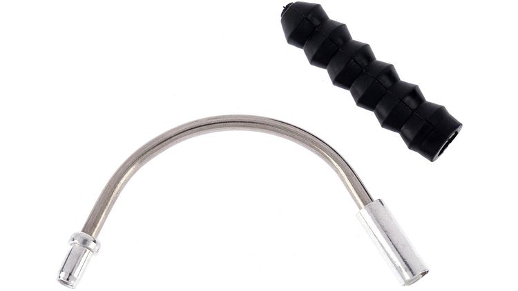 CONTEC Bremszug-Führungsröhrchen V-Stop hinten 135° silber