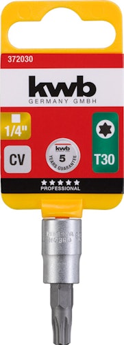 kwb Steckschl-Bit 1/4" x T 30 SB 372030