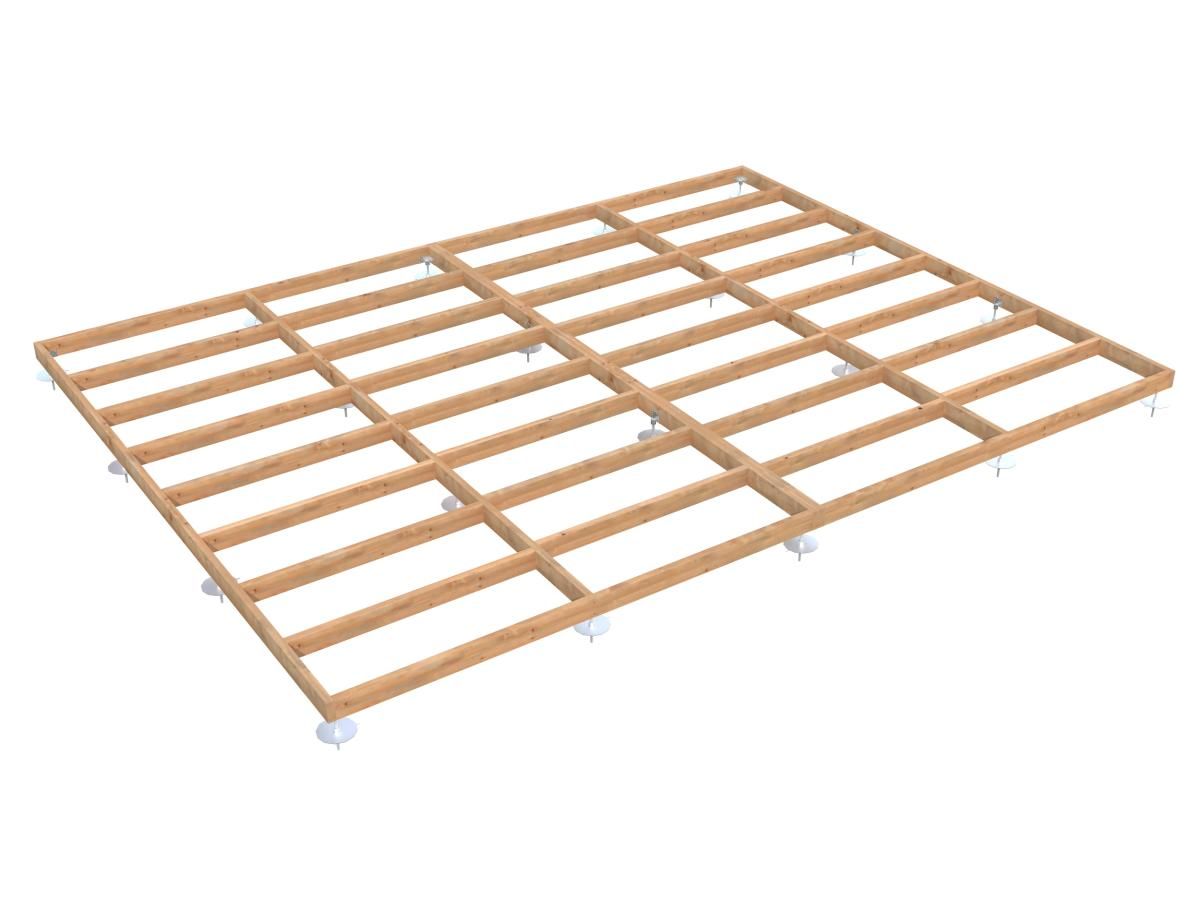 Palmako Fundamentrahmen 6x4,5 m (inkl. LogFoot)