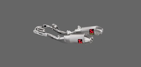 Akrapovič Evolution Line Titan Auspuffanlage Honda CRF 250 R/RX ab 2018 (Doppel-Endschalldämpfer) [S-H2MET12-CIQTA]