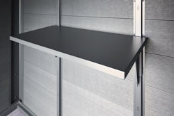 Wolff Finnhaus Regal Set 160 cm für Metall Gartenhäuser Ulrik & Linnea