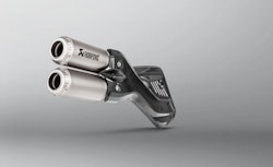 Akrapovič Slip-On Line (Titanium) Multistrada 950 / 950 S,1200/1260 Enduro 2017- [S-D9SO10-HIFFT]