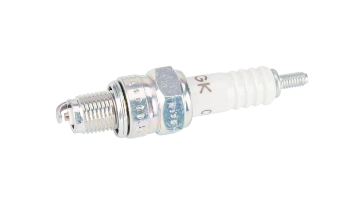 NGK Zündkerze C6HSA, Zündkerze Gruppe C, Gewindedurchmesser 10 mm, Schlüsselweite 16