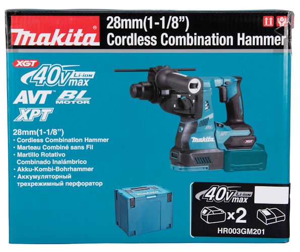 Makita Akku-Kombihammer HR003GM201