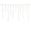 Vorschaubild Konstsmide Weihnachtsbeleuchtung  LED Eisregen Lichtervorhang 96 bernsteinfarbene Dioden