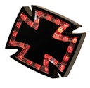 Vorschaubild HIGHSIDER pro Gothic LED Rücklicht Schwarz/Transparent (1Stck)
