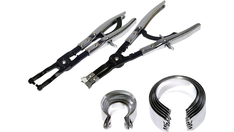 Bikeservice Kolbenringspannbandsatz 14-teilig