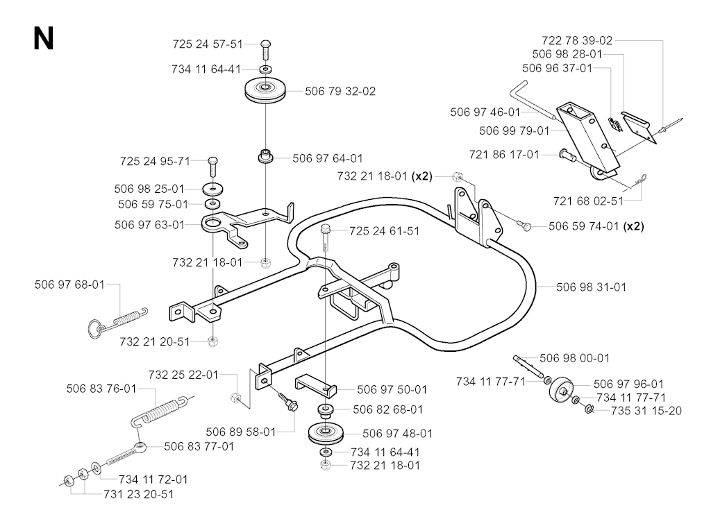 Explosionszeichnung Ersatzteile