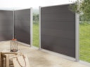 TraumGarten System WPC XL Zaun-Set