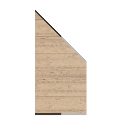 TraumGarten System WPC Classic Zaun-Anschluss-Set