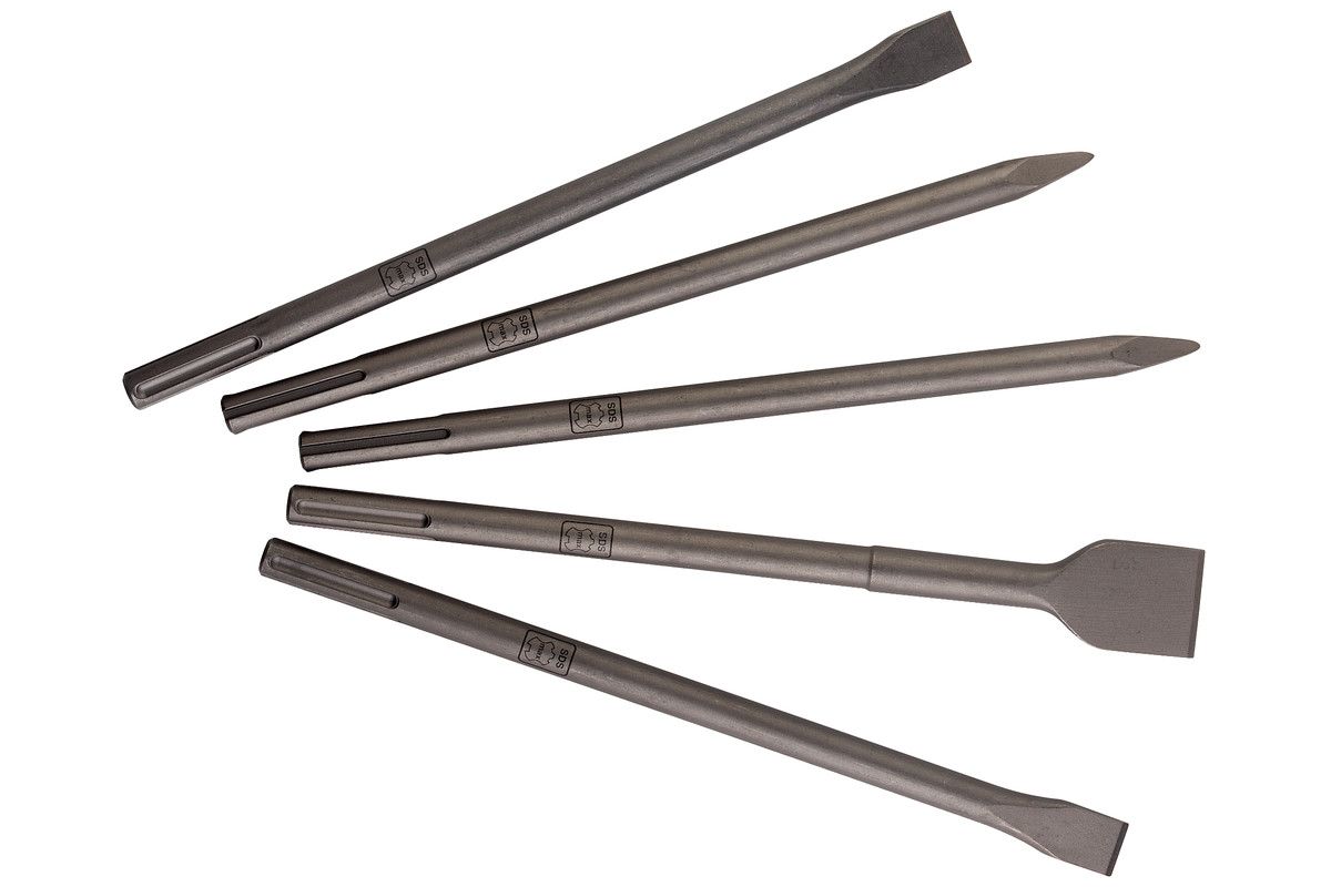 Metabo SDS-max-Meißelsatz5-teilig