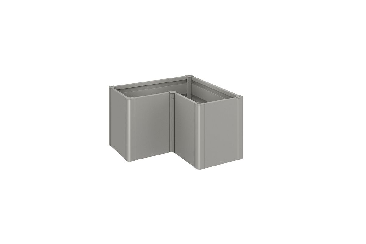 Biohort Pflanzbeet Belvedere B 102 x T 102 cm (Gr. L100) 61 cm (MIDI) quarzgrau-metallic