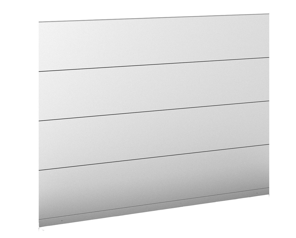Biohort Silberfarben Metallic Sichtschutzelement Für Hochbeet Davinci von Baur - Image 3