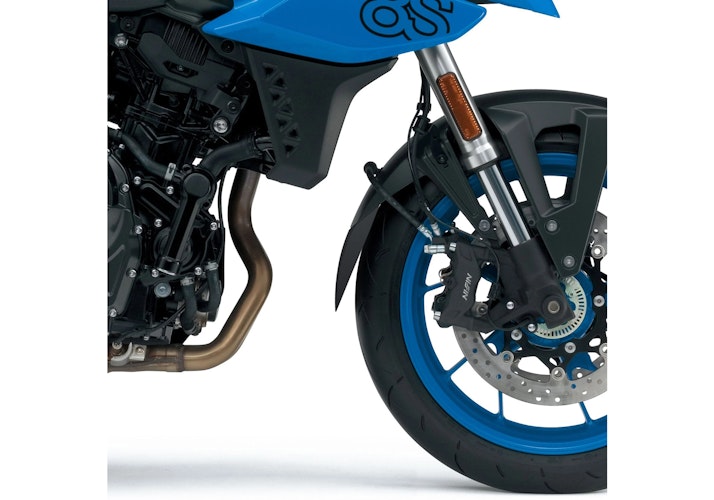 BODYSTYLE Kotflügelverlängerung vorne ABS Kunststoff schwarz-matt für SUZUKI GSX-8R, GSX-8S, GSX-8T, GSX-8TT