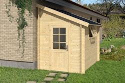 Lasita Maja Gartenhaus Jura - 28 mm