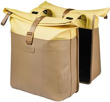 Basil Doppeltasche Vive beige/gelb