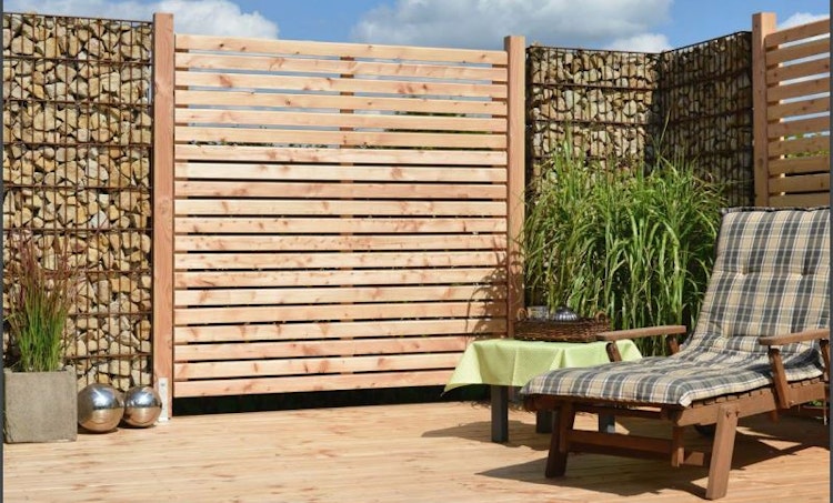 OSMO Sichtblende Rhombus Typ A 1790 x 1790 mm Durchblick 17 mm -Verschiedene Ausführungen