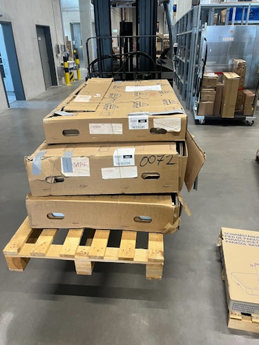 B-Ware Biohort HighBoard-160 x 70 x 118 cm (Größe 160)-quarzgrau-metallic