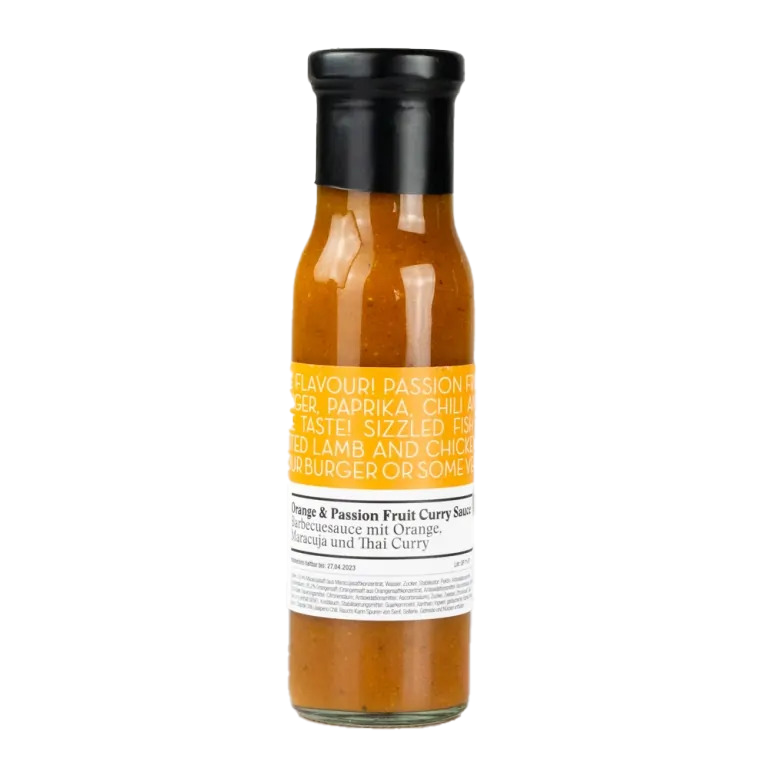 Wildfire Fresh Orange & Passion Fruit Curry Sauce