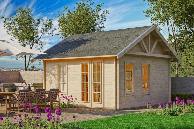 Skan Holz 70 mm Blockbohlenhaus Toronto 1