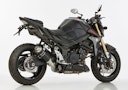 Vorschaubild HURRIC SLIP-ON Schalldämpfer Supersport Aluminium eloxiert für SUZUKI GSR 750
