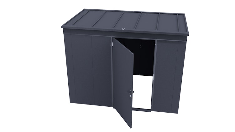 Weka Metall-Gerätehaus Gary 1-9