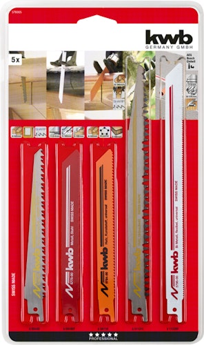 kwb Sä-Sägebl. Set 5tlg 576005