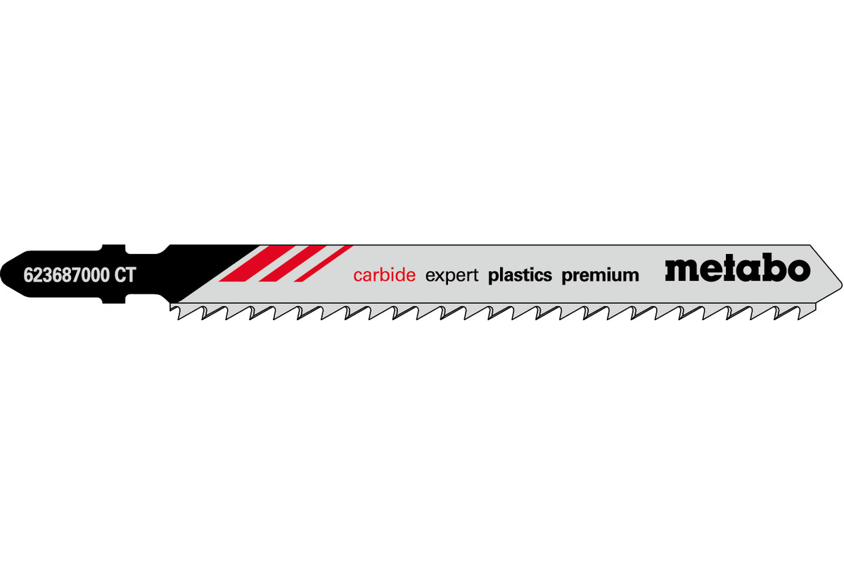 Thumbnail - Metabo 3 Stichsägeblätter "expert plastics premium" 91/ 3,3 mmHM