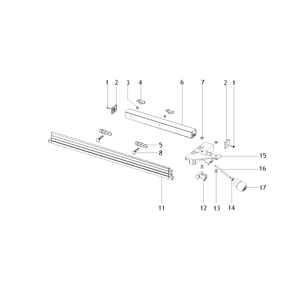 Explosionszeichnung Ersatzteile