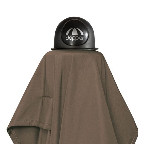 doppler Mittelmastschirm ACTIVE 300 x 200 Auto-Tilt, Aluminium Silber / Polyester 180 g/m²