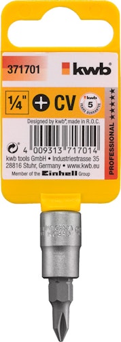 kwb Steckschl-Bit 1/4" x PH 1 SB 371701