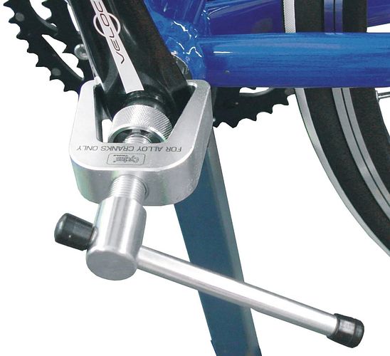 Cyclus Tools Kurbelabzieher für Campagnolo Power Torque Kurbeln silber