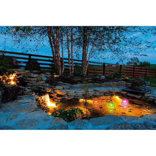 Heissner Solar-Lichtkugel Farbwechsel 3er-Set (SL303-00)