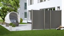 TraumGarten SYSTEM Flow 3D-Design Gitter 60x180 cm