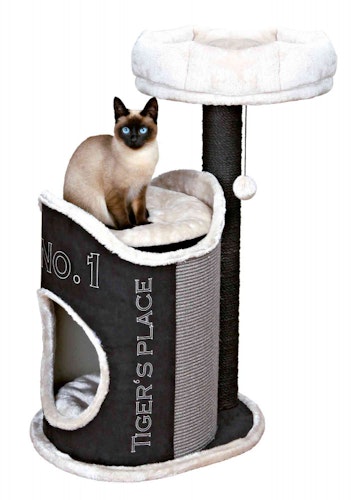 TRIXIE Kratzbaum Susana 90cm schwarz/lichtgrau/grau