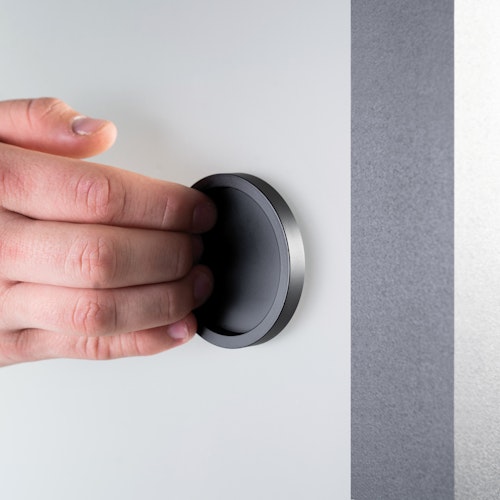 Flexo Griffmuschelpaar rund, Durchmesser 63 mm