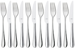 WMF Dessert-/ Frühstücksbesteck-Set 12-teilig Merit Cromargan protect® WMF Dessert-/ Frühstücksbesteck-Set 12-teilig Merit Cromargan protect®Zubehörbild