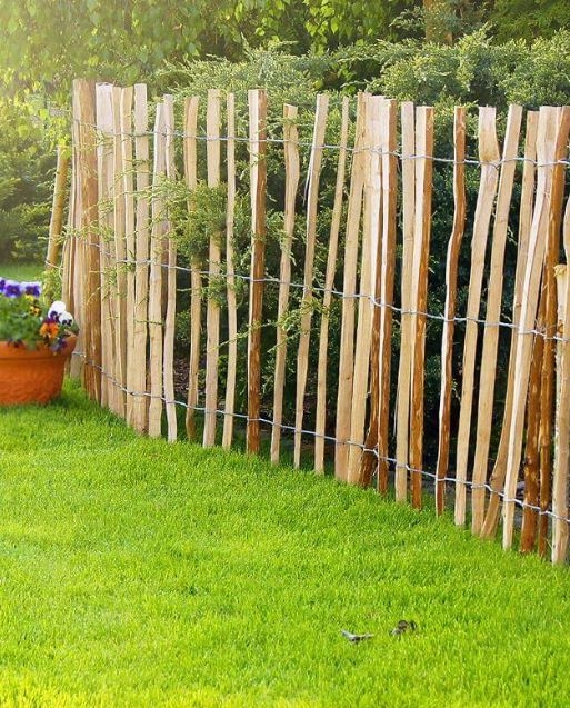 Noor Staketenzaun Berg-Haselnuss 900 mm